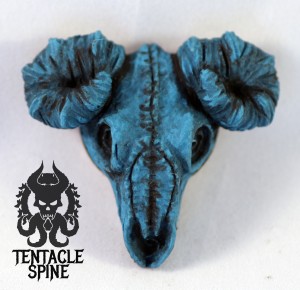 Blue Ra Skull