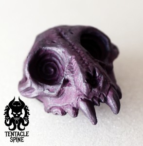 Purple Chimera Skull