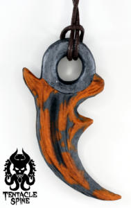 Mottled Orange and Black Harpy Claw